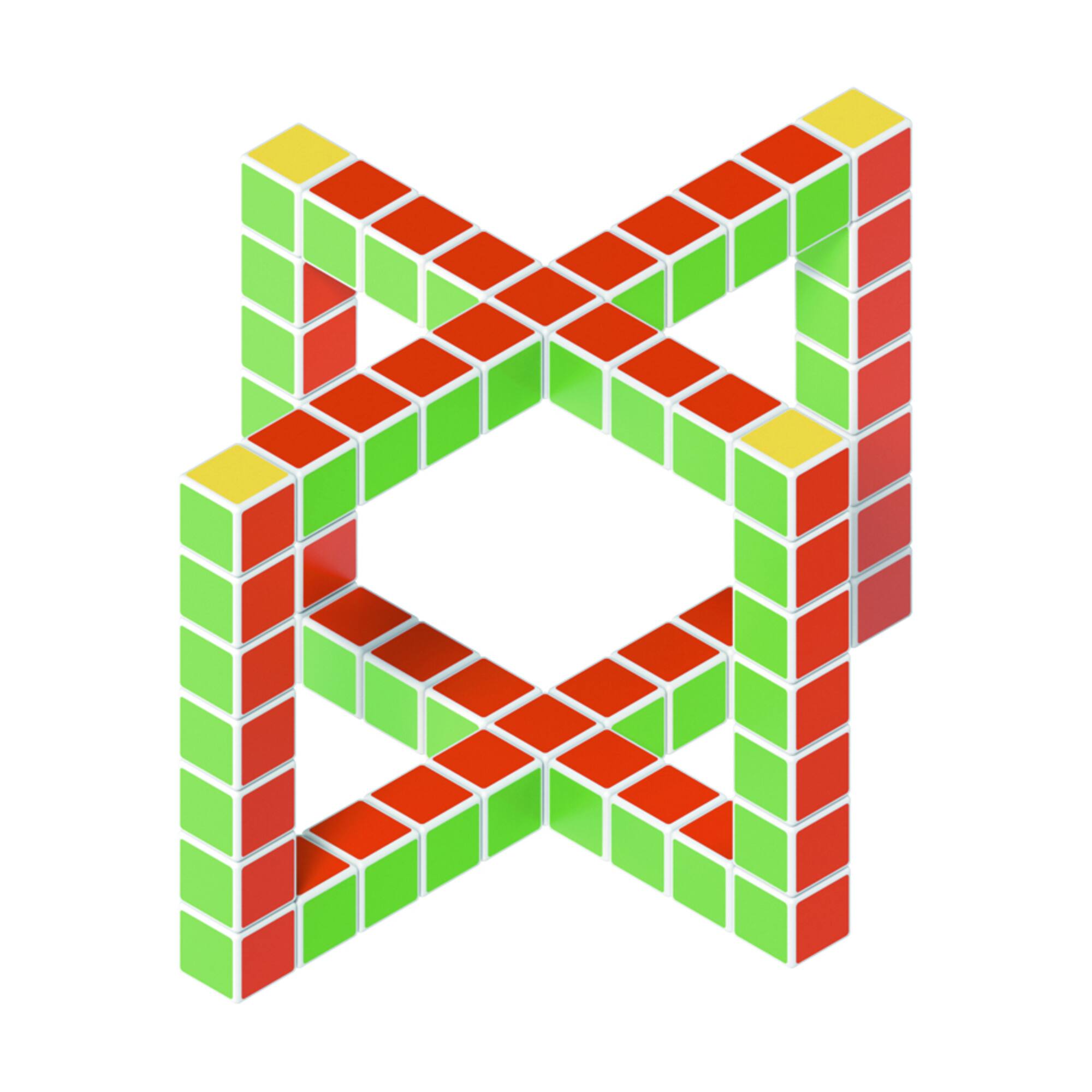 Magicube Free Building: 64 Pcs
